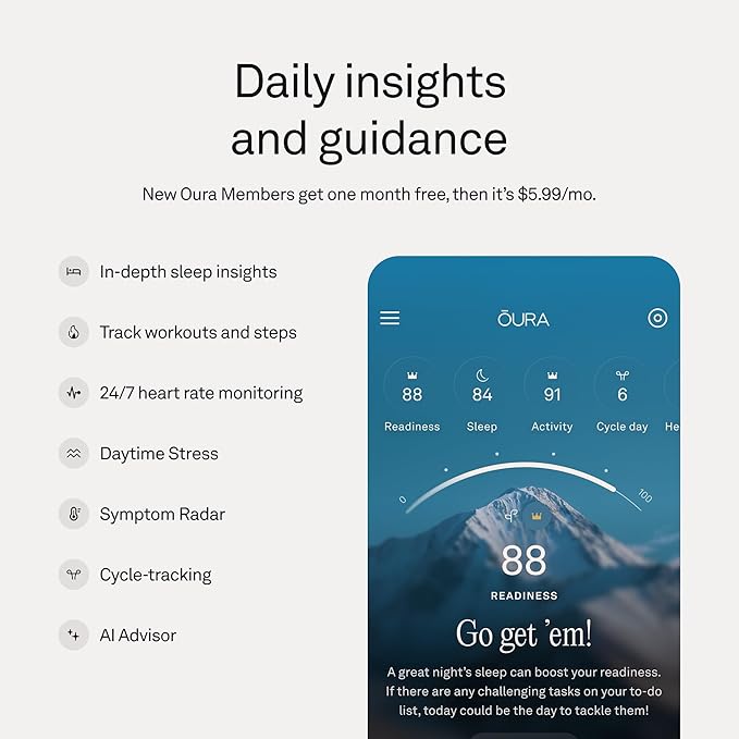 Oura Ring 5 Black ( 40% off )